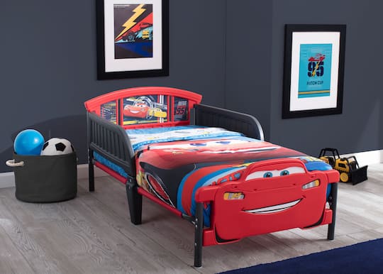 Cars 3D Footboard Toddler Bed Michaels